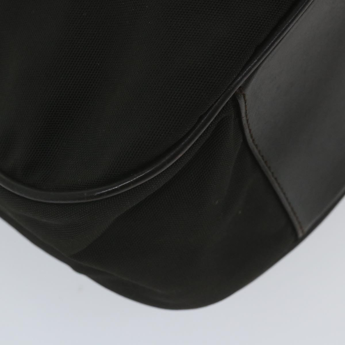 GUCCI Bamboo Shoulder Bag Nylon 2way Black 001 1577 3444  59567