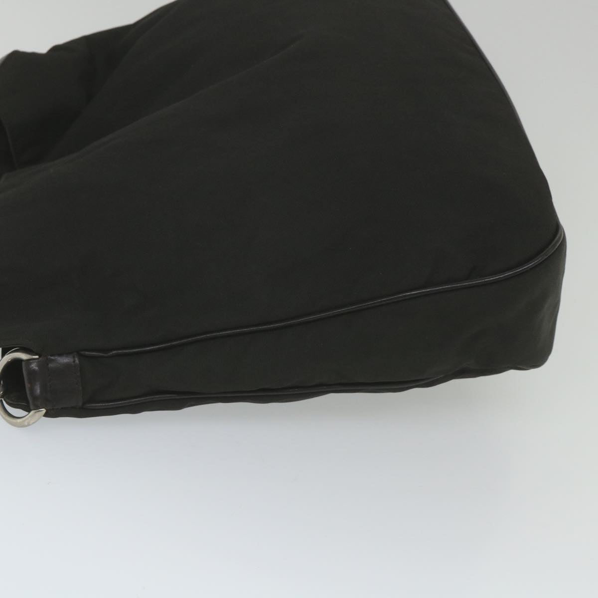GUCCI Bamboo Shoulder Bag Nylon 2way Black 001 1577 3444  59567