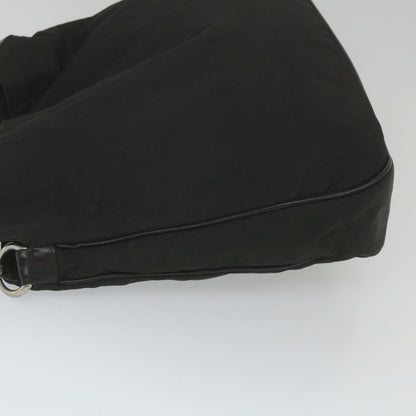GUCCI Bamboo Shoulder Bag Nylon 2way Black 001 1577 3444  59567