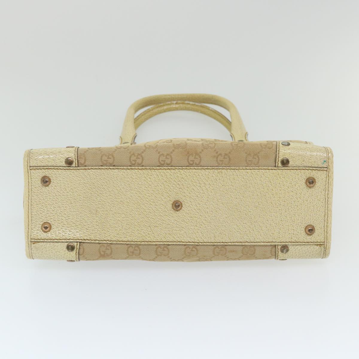 GUCCI GG Canvas Tote Bag Beige 124260  59692
