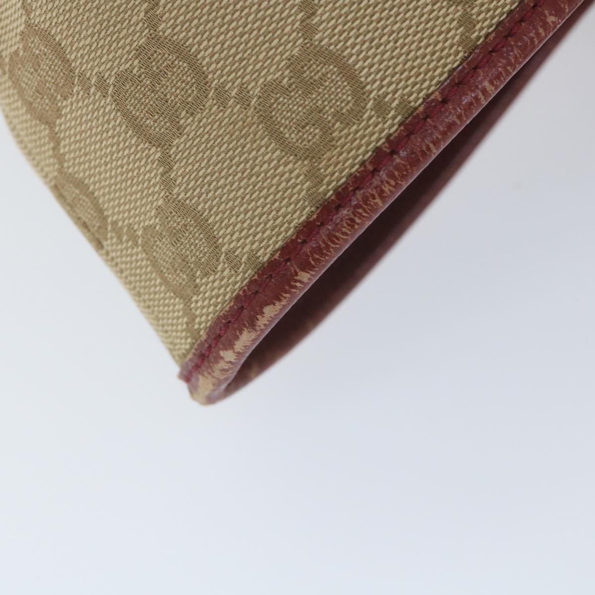GUCCI GG Canvas Tote Bag Beige 120838  59708