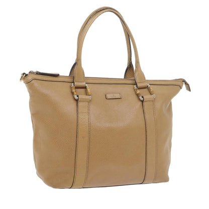 GUCCI Tote Bag Outlet Leather Beige 339548  59711