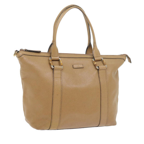 GUCCI Tote Bag Outlet Leather Beige 339548  59711