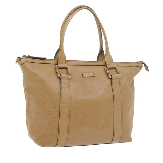 GUCCI Tote Bag Outlet Leather Beige 339548  59711