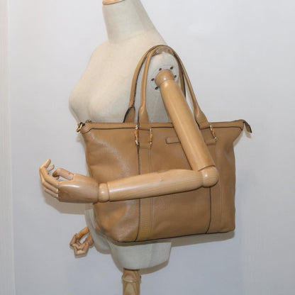 GUCCI Tote Bag Outlet Leather Beige 339548  59711