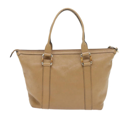 GUCCI Tote Bag Outlet Leather Beige 339548  59711