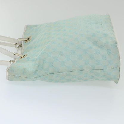 GUCCI GG Canvas Tote Bag Light Blue 0021098  59713