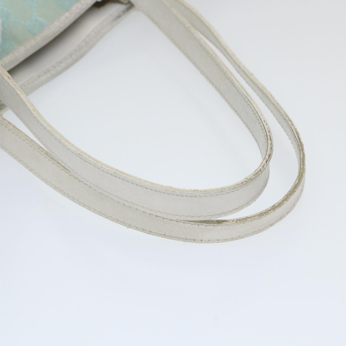 GUCCI GG Canvas Tote Bag Light Blue 0021098  59713
