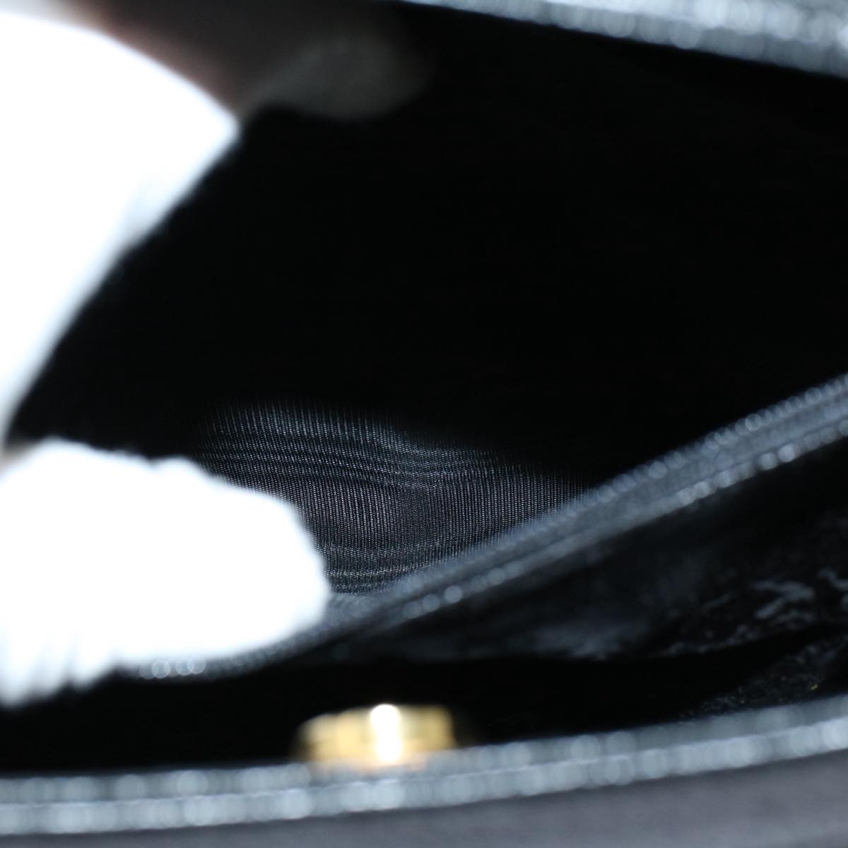GUCCI Bamboo Hand Bag Leather Black 002 0260 200110  59718
