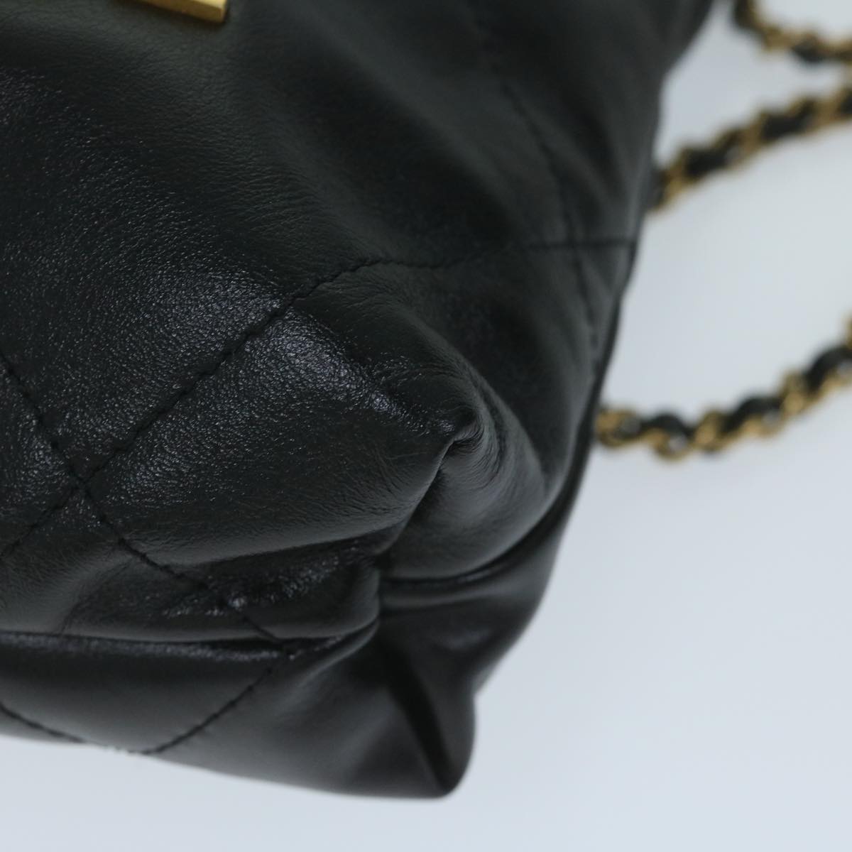 CHANEL CHANEL 22 Chain Hand Bag Leather Black AS3980 CC 59889S
