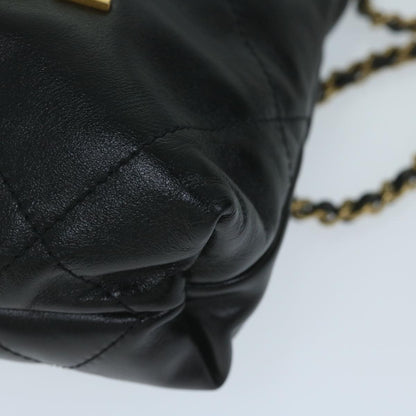 CHANEL CHANEL 22 Chain Hand Bag Leather Black AS3980 CC 59889S