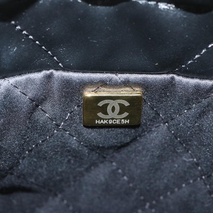 CHANEL CHANEL 22 Chain Hand Bag Leather Black AS3980 CC 59889S