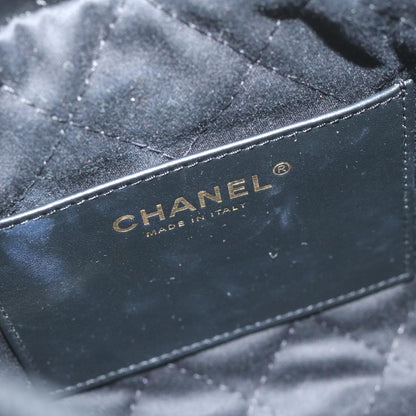CHANEL CHANEL 22 Chain Hand Bag Leather Black AS3980 CC 59889S