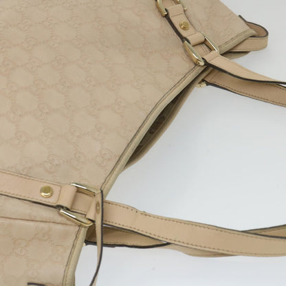 GUCCI GG Canvas Guccissima Tote Bag Beige 130736  59963