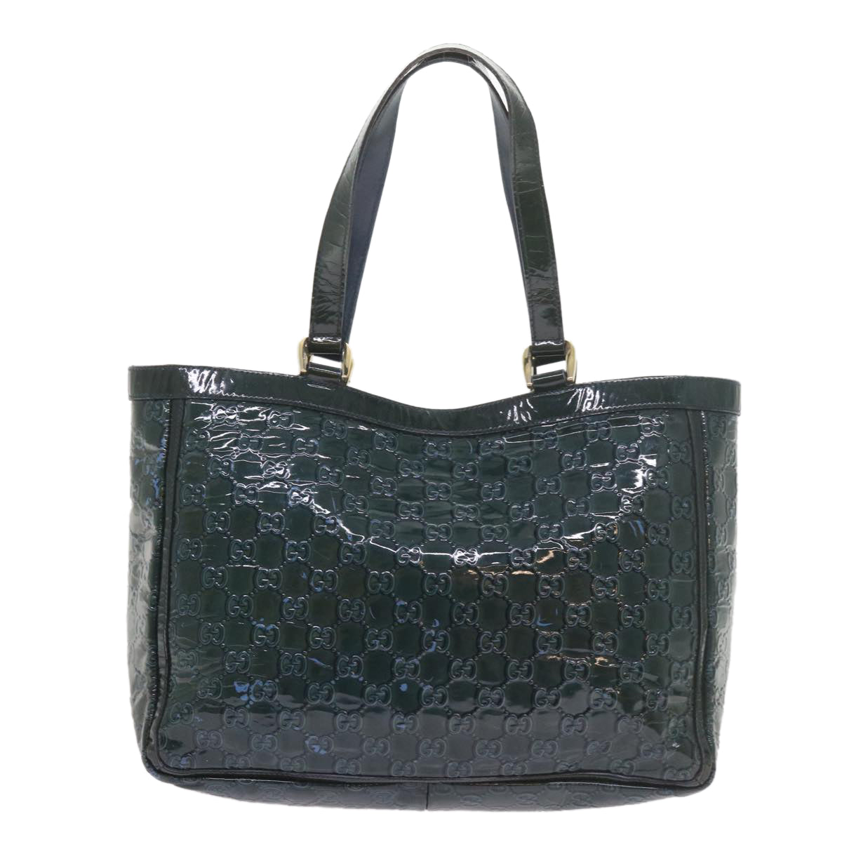 GUCCI GG Canvas Tote Bag Green 146247  59965