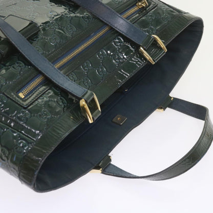 GUCCI GG Canvas Tote Bag Green 146247  59965