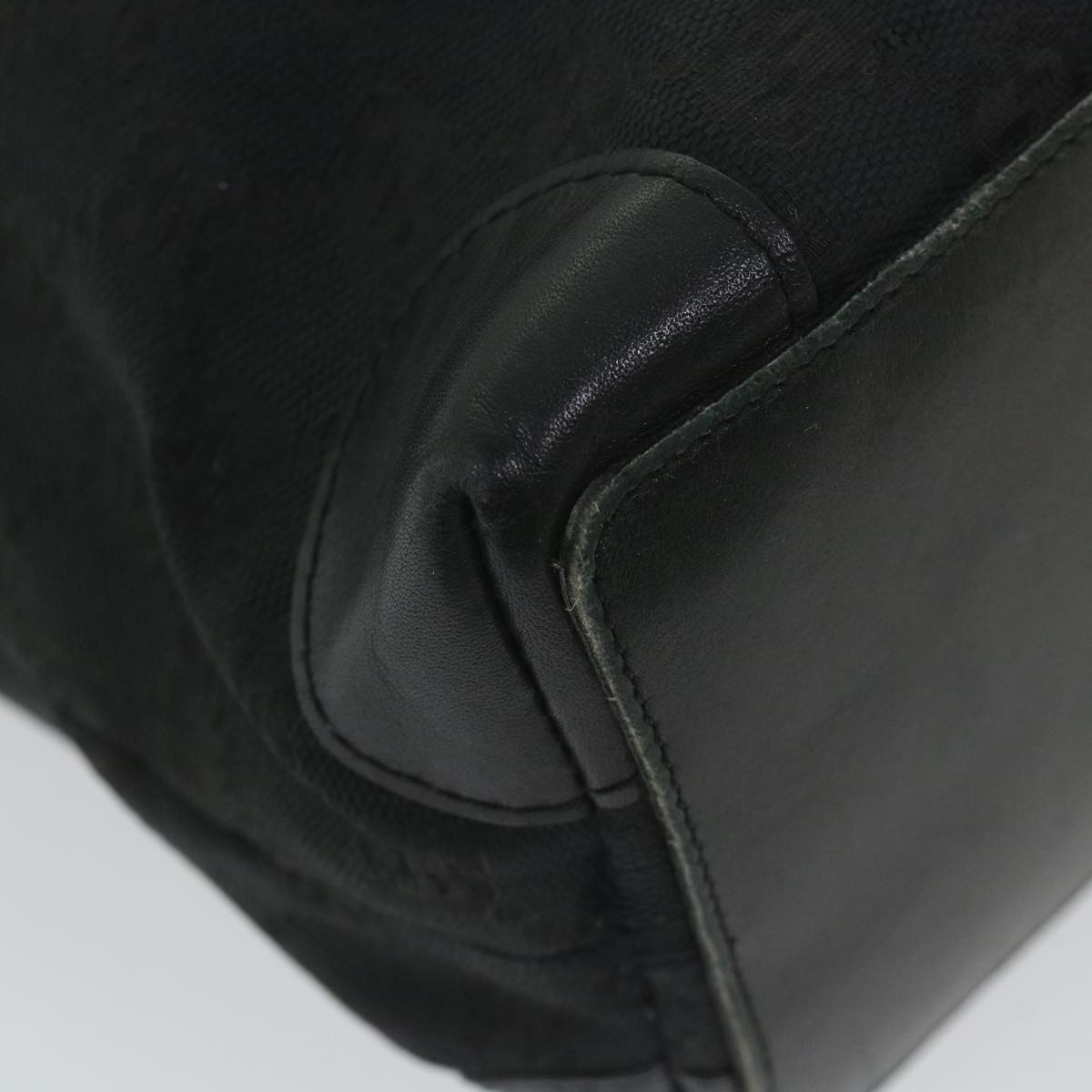 GUCCI GG Canvas Tote Bag Black 002 1098 2404  59972