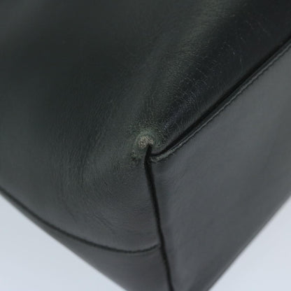 GUCCI Bamboo Shoulder Bag Leather Black 001 2058 3007  59974