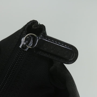GUCCI Bamboo Tote Bag Nylon Black 002 2058 0412 5  59979