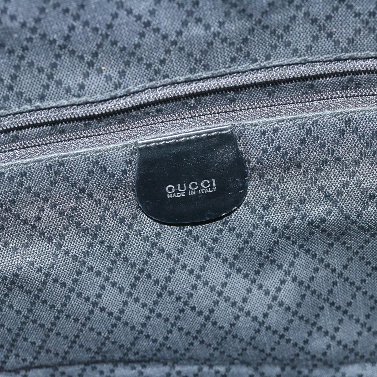 GUCCI Bamboo Tote Bag Nylon Black 002 2058 0412 5  59979
