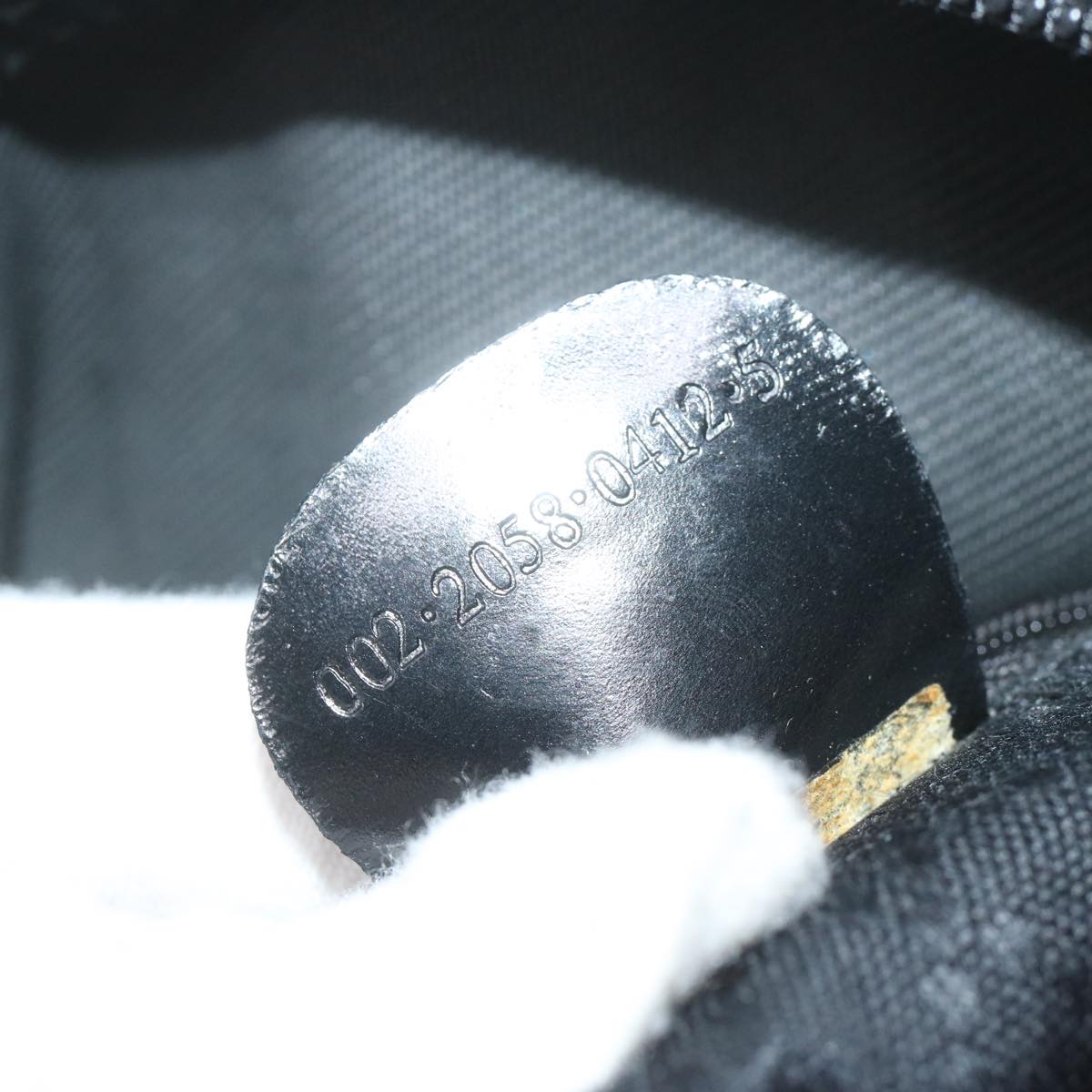 GUCCI Bamboo Tote Bag Nylon Black 002 2058 0412 5  59979
