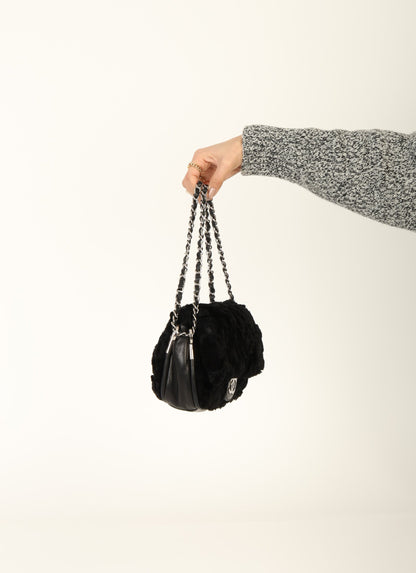Chanel 2006 Fur Medium Flap