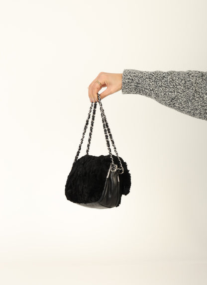 Chanel 2006 Fur Medium Flap
