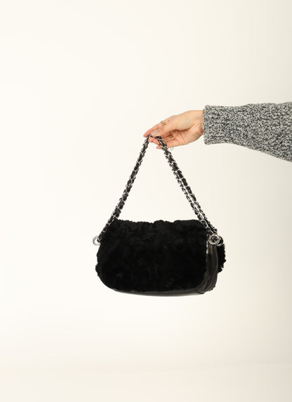Chanel 2006 Fur Medium Flap