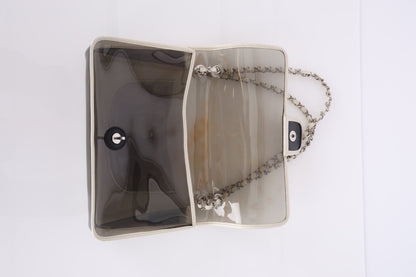 Chanel 2007 Transparent Heart Classic Flap