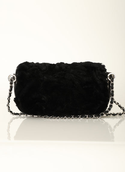 Chanel 2006 Fur Medium Flap