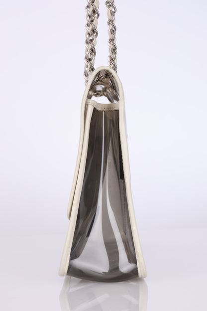Chanel 2007 Transparent Heart Classic Flap