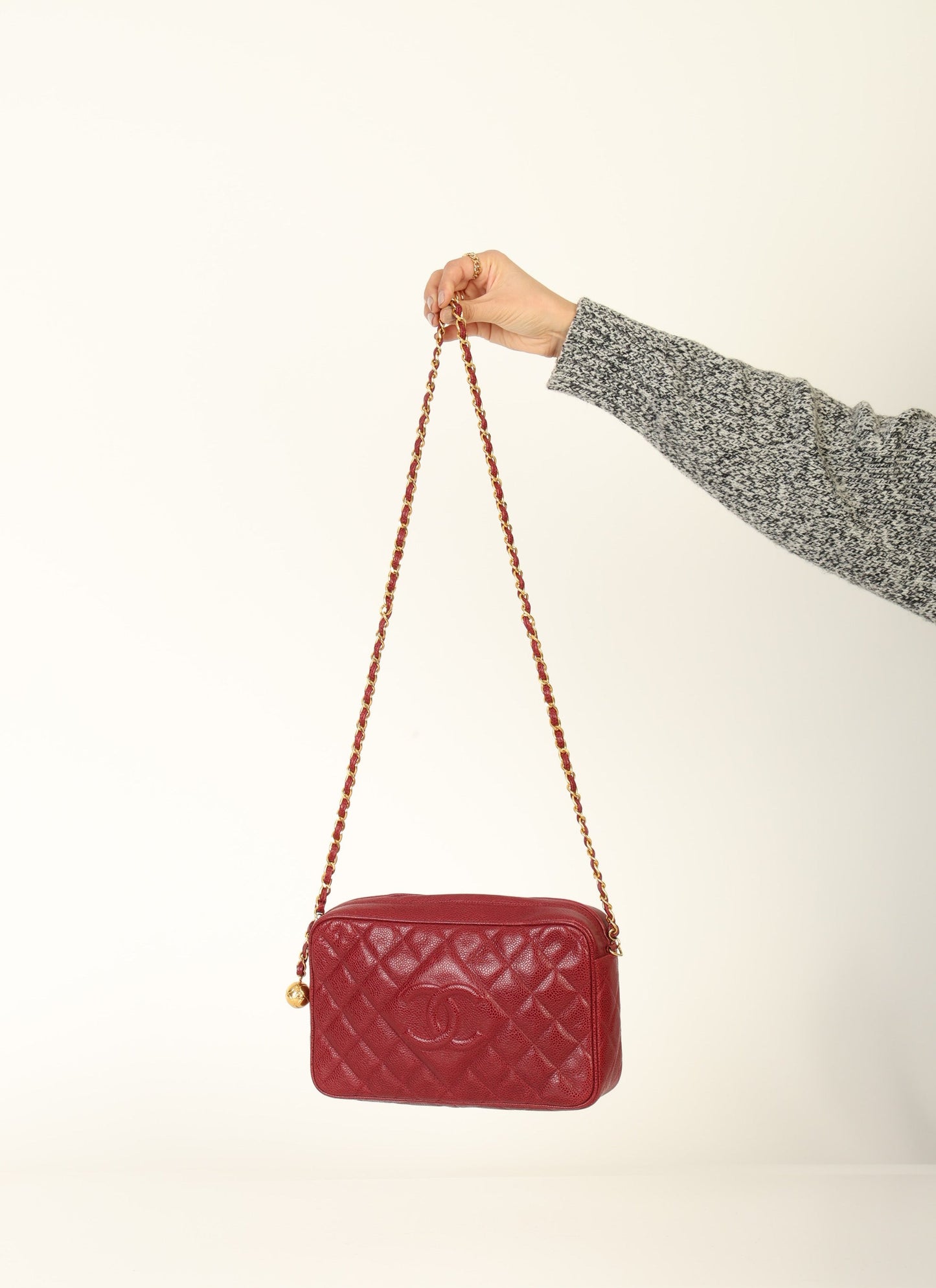 Chanel 1994 Caviar Timeless Camera Bag