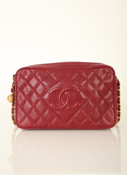 Chanel 1994 Caviar Timeless Camera Bag