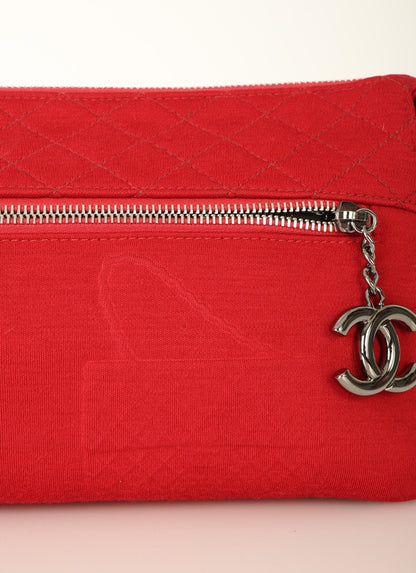 Chanel 2008 Jersey Charm Crossbody