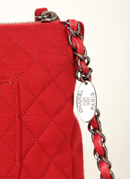 Chanel 2008 Jersey Charm Crossbody