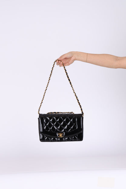 Chanel Patent Medium Diana