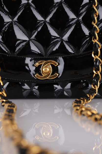 Chanel Patent Medium Diana