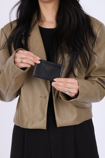 Chanel 2003 Caviar Cardholder