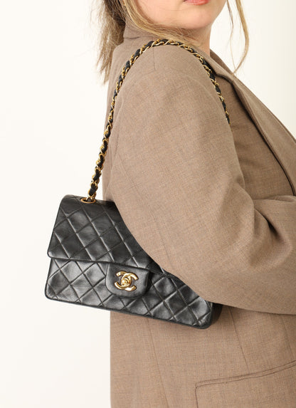 Chanel 1989 Lambskin Small Double Flap