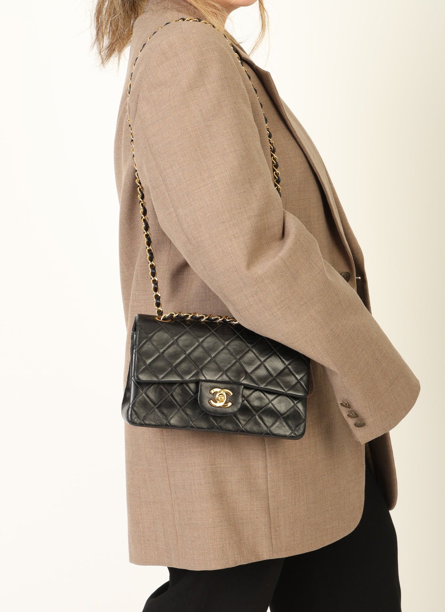 Chanel 1989 Lambskin Small Double Flap