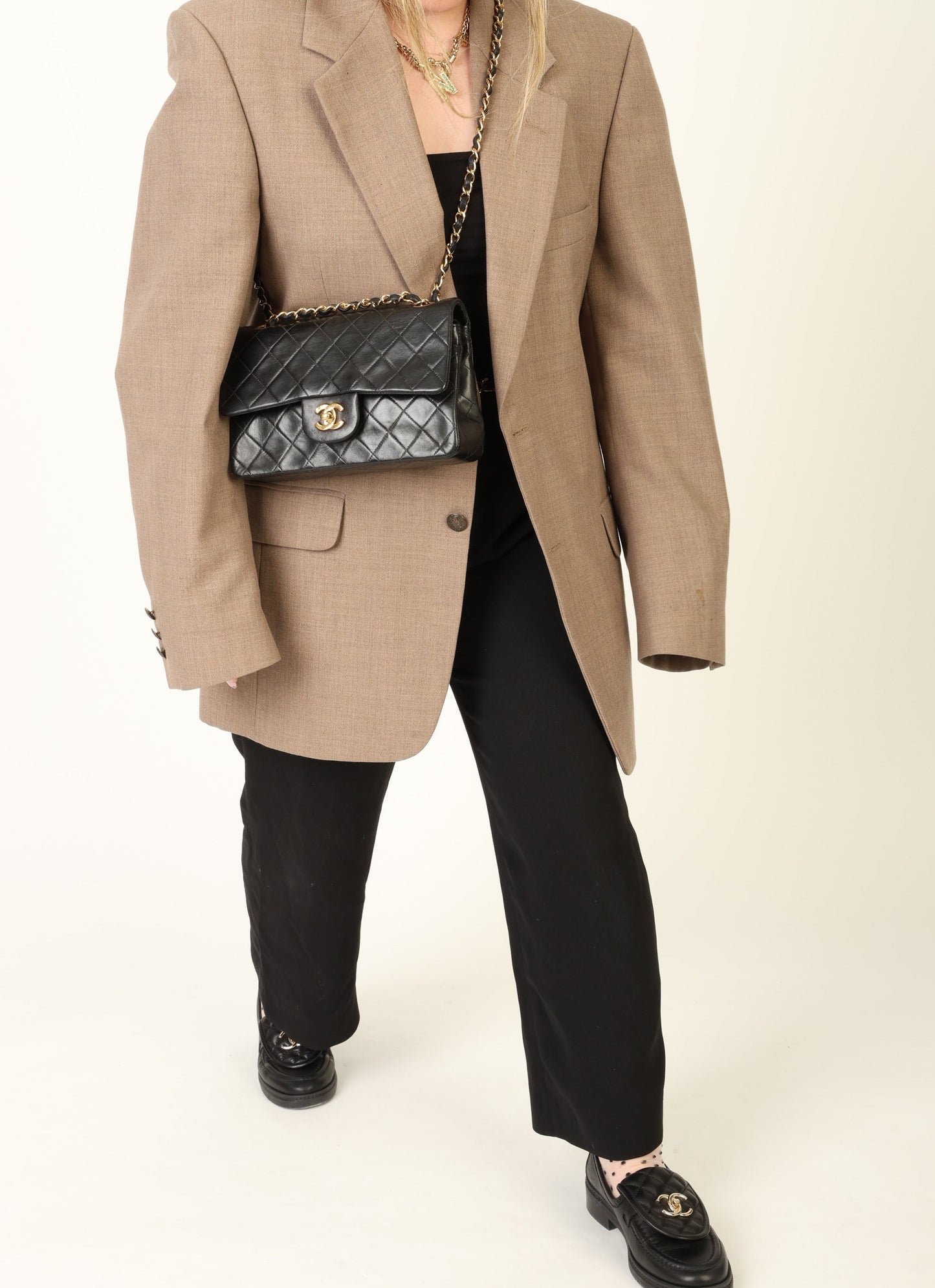 Chanel 1989 Lambskin Small Double Flap