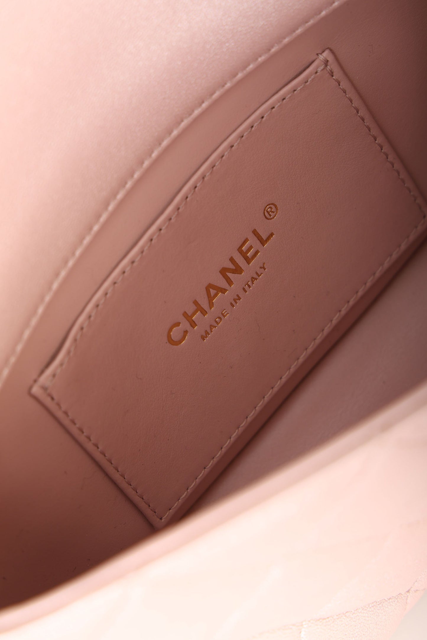 Chanel 24C Iridescent Lambskin Charm Flap Bag