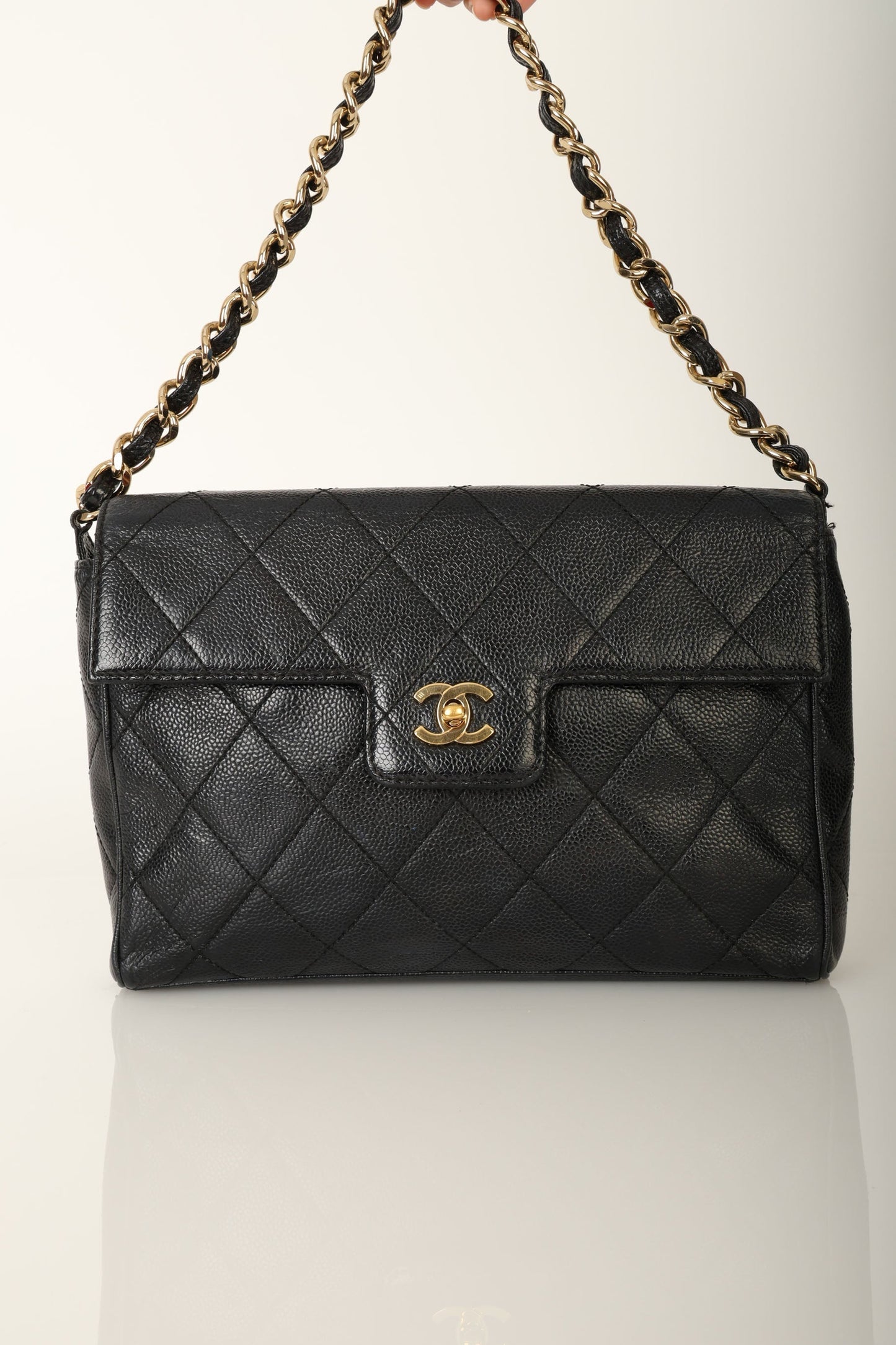 Chanel 2000 Caviar Single Flap