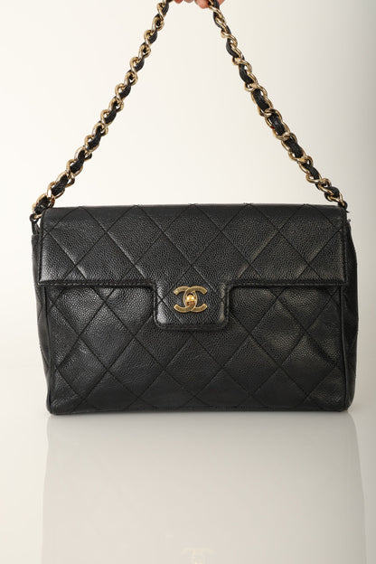 Chanel 2000 Caviar Single Flap
