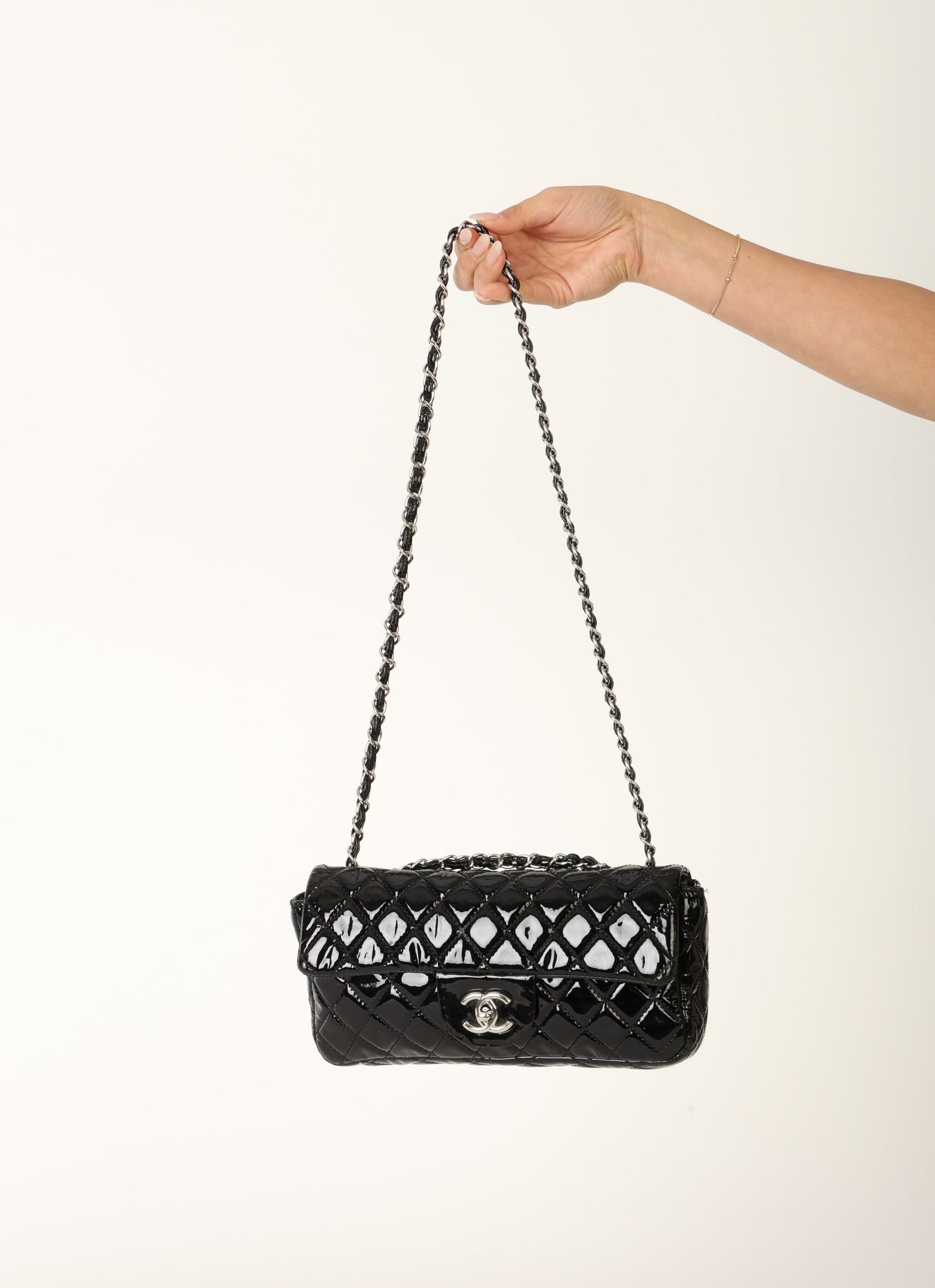 Chanel 2008 Patent East West Flap