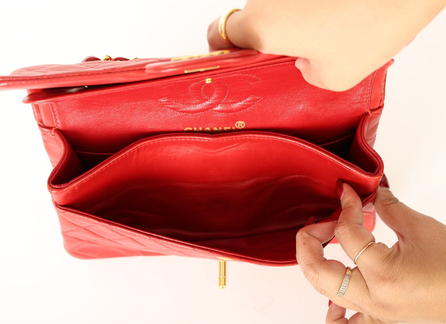 Chanel 1989 Lambskin Small Double Flap