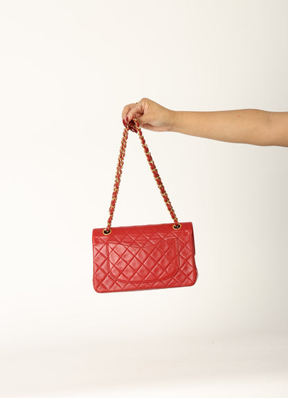 Chanel 1989 Lambskin Small Double Flap