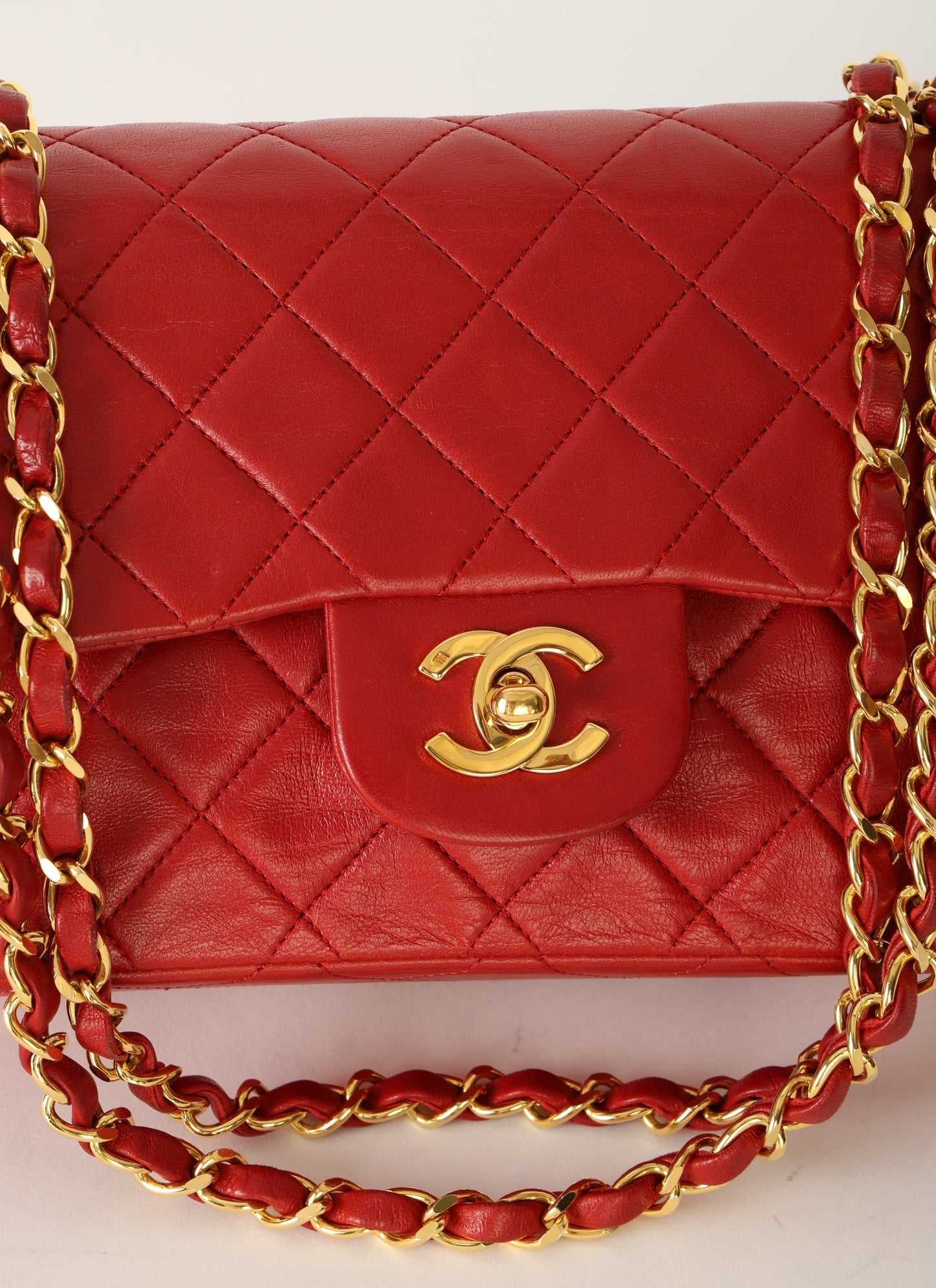 Chanel 1989 Lambskin Small Double Flap