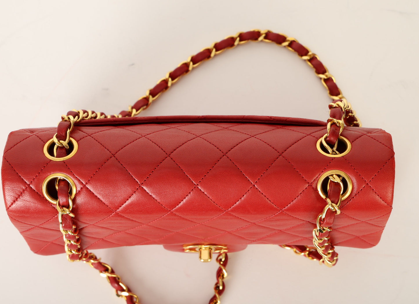 Chanel 1989 Lambskin Small Double Flap