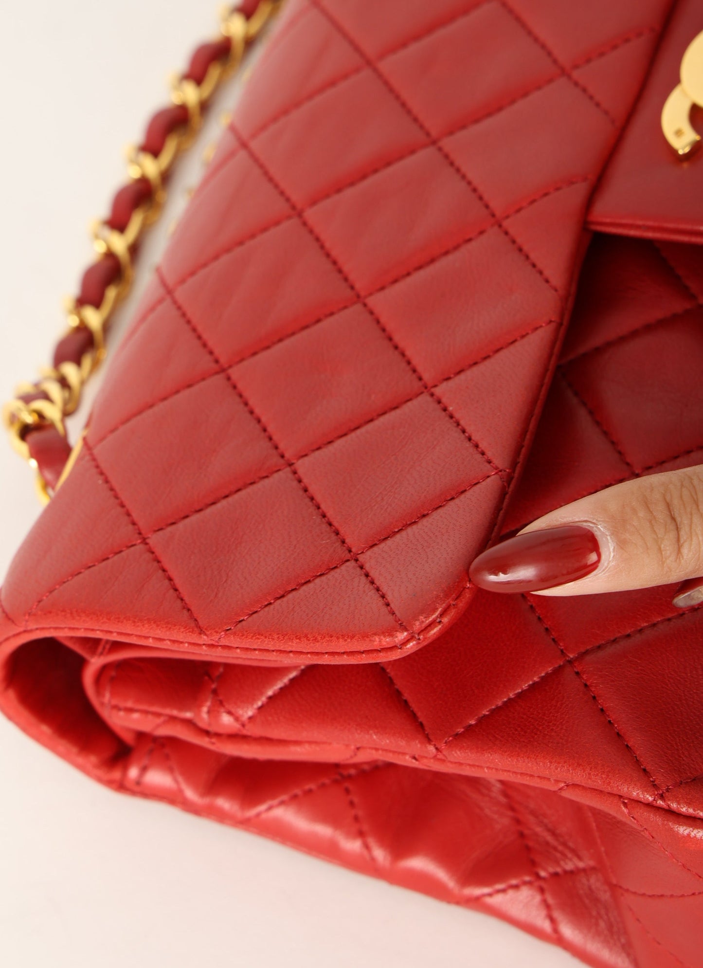 Chanel 1989 Lambskin Small Double Flap